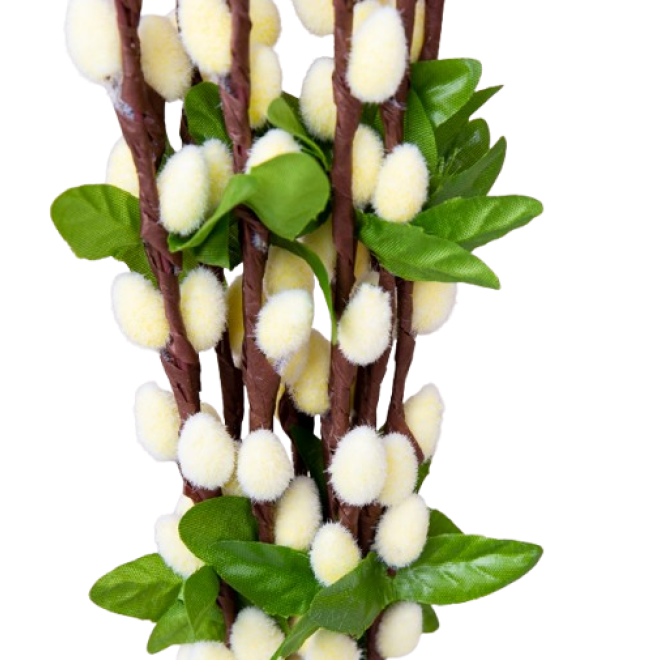 Верба декоративна бежева 32см.