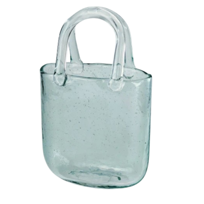 Ваза "Blue bag" 27см.