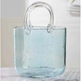 Ваза "Blue bag" 27см.