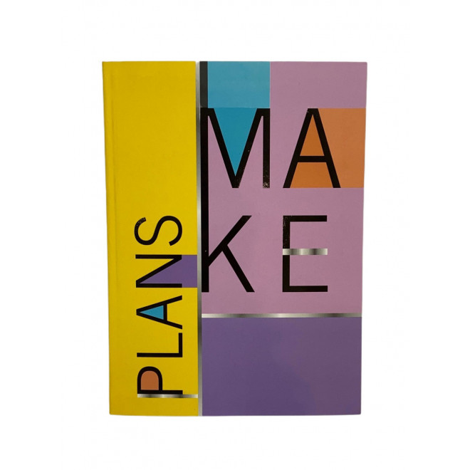 Блокнот « Make plans» А5