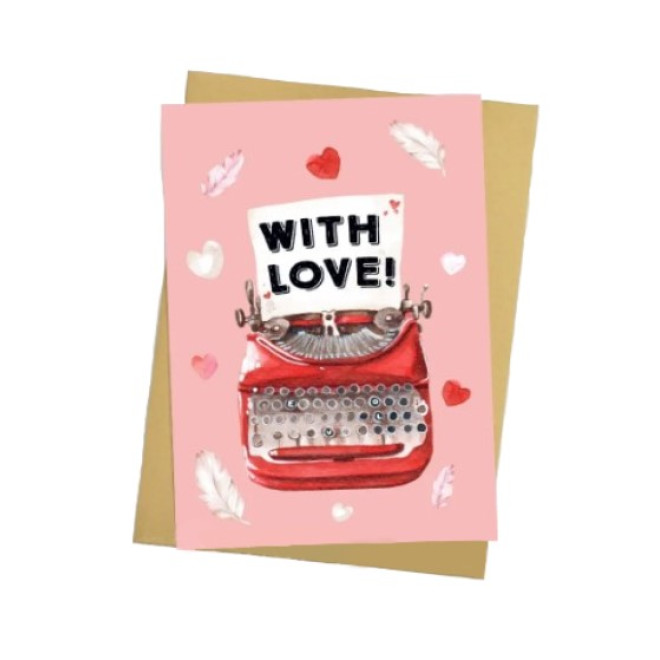 Листівка " With love! "