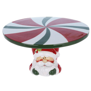 Тортниця " Веселий санта " , 23 см.