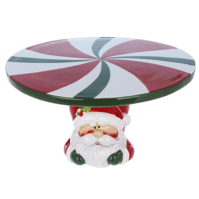 Тортниця " Веселий санта " , 23 см.