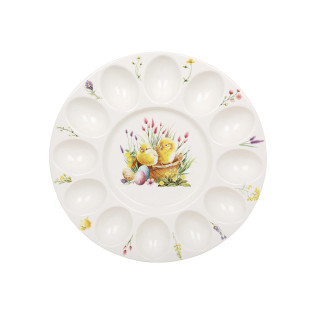 Блюдо - підставка для 12-ти яєць " Курчата"