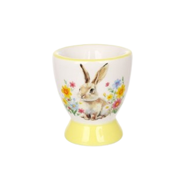 Підставка для яйця " Зайка у квітах - 3 "
