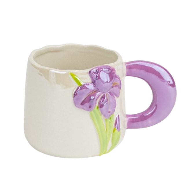Чашка "Фіолетовий ірис" 400 мл