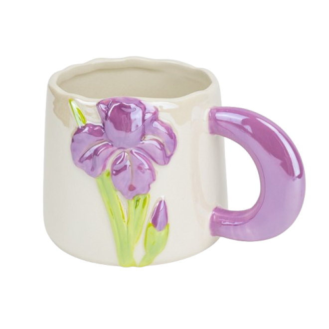 Чашка "Фіолетовий ірис" 400 мл
