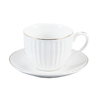 Чашка з блюдцем "Елегантність" 250 мл