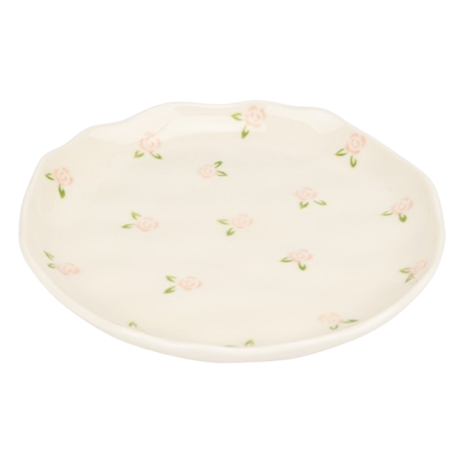 Чашка з блюдцем "Ніжні троянди" 300 мл