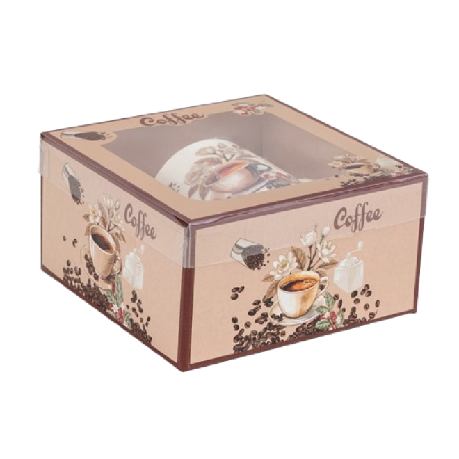 Чашка з ложечкою "Coffee-1", 200 мл.