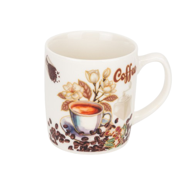 Чашка з ложечкою "Coffee-4", 200 мл.