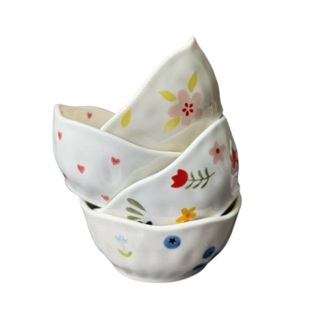 Піала "Рожеві квіточки" 300мл.