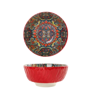 Салатник "Boho" червоний, 800мл.