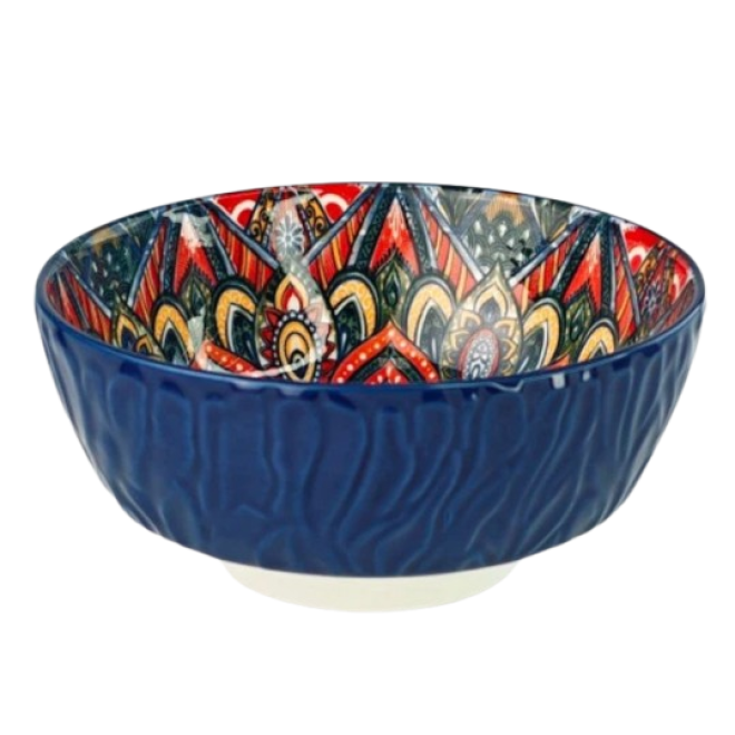 Салатник "Boho" синій, 800мл.