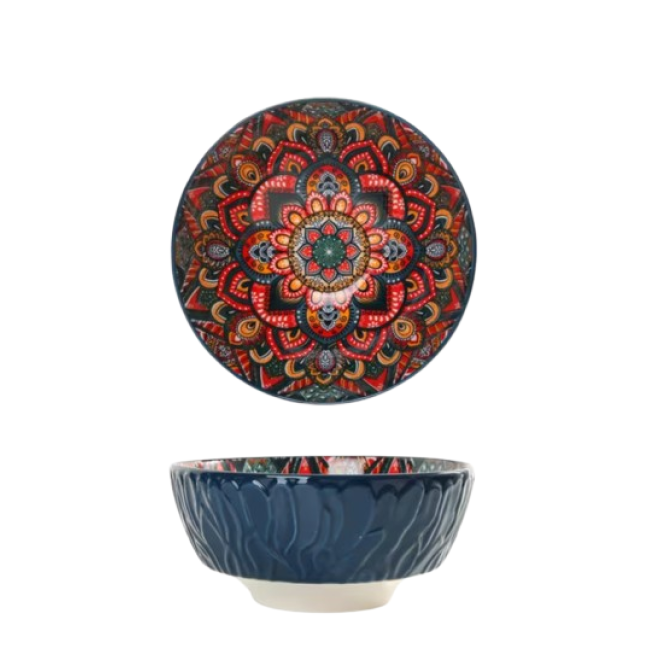 Салатник "Boho" синій, 800мл.