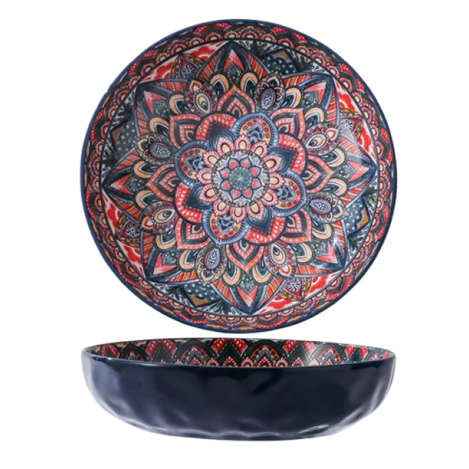 Салатник "Boho" синій, 2400мл.