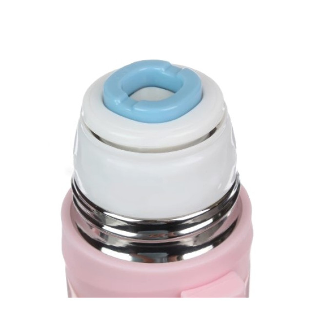 Термос дитячий "Зайка" 350мл, рожевий